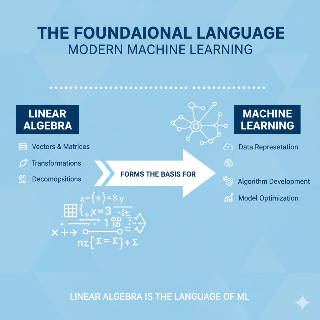 Linear algebra in machine learning
